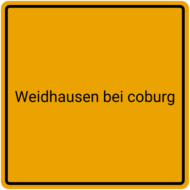 Meldebestätigung Weidhausen bei Coburg